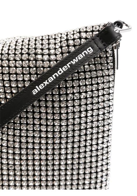 Clutch Heiress nero e argento Alexander Wang - donna ALEXANDER WANG | 70424N13M100